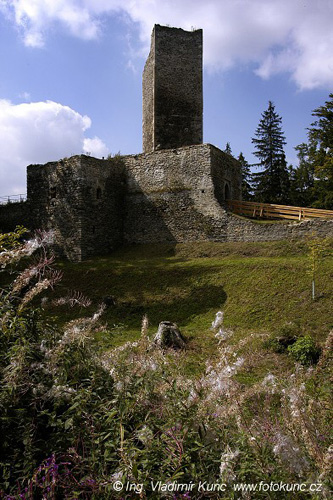 Zřícenina hradu Orlík